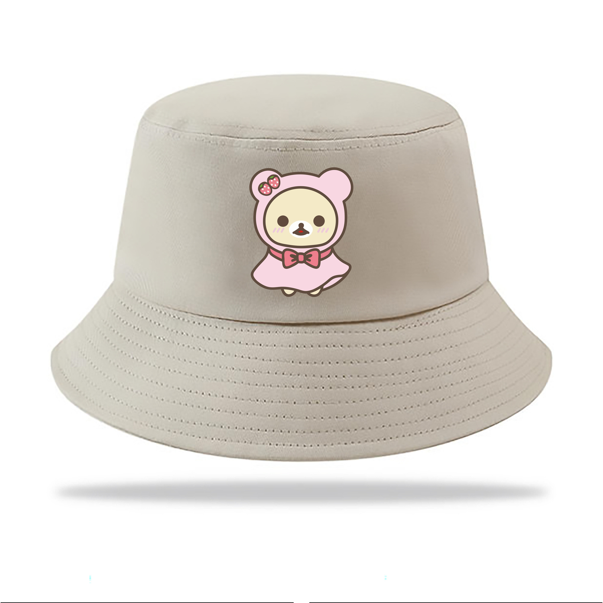 （画像用） リラックマ リラックマ キイロイトリ Rilakkuma Korilakkuma Kiiroitori アウトドア日除けバケットハット